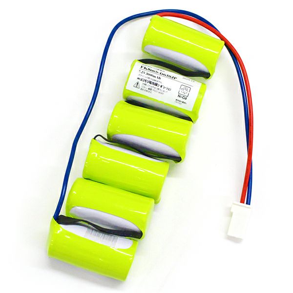 FK866相当品(同等品) 電池屋製新品 パナソニック製非常灯器具用交換電池 7.2V3000mAh<年度シール付き> コネクター付きそのまま取付できます。 FK678相当品 FK178相当品