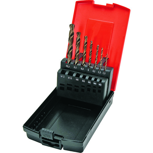 GK-7P ビック・ツール BIC TOOL 月光ドリルタップ下穴7本セット【発注単位:1】