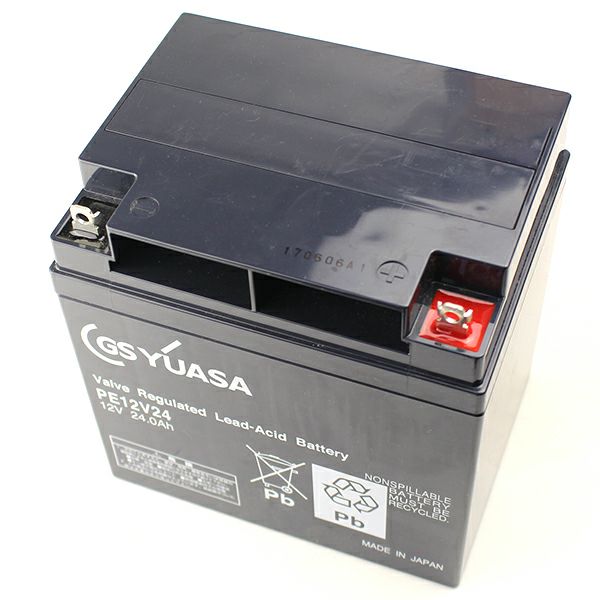 PE12V24B1 GSユアサ製 小形制御弁式鉛蓄電池 PEシリーズ