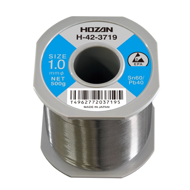 H-42-3719 ホーザン 新品 ハンダ(Sn60%) 1.0mmφ・500g HOZAN