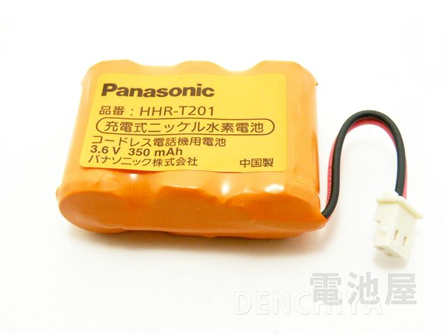 HHR-T201 パナソニックコードレス電話器用 バッテリー