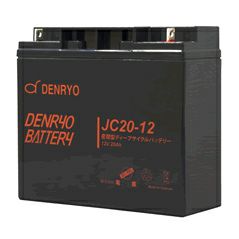 【2026年4月24日時点で8月以降】JC20-12 電菱 ( DENRYO ) 密閉型鉛蓄電池 12V20Ah (20時間率) JCシリーズ 【T3端子 (位置 P5) 】 DENRYO BATTERY