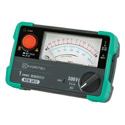KEW 3412 共立電気計器 キューメグ 1レンジ 絶縁抵抗計