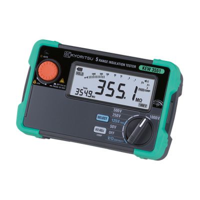 KEW 3551 共立電気計器 一瞬で測定!応答速度の大幅アップで作業効率向上!絶縁抵抗計 (KEW 3023A KEW 3021A 後継品)
