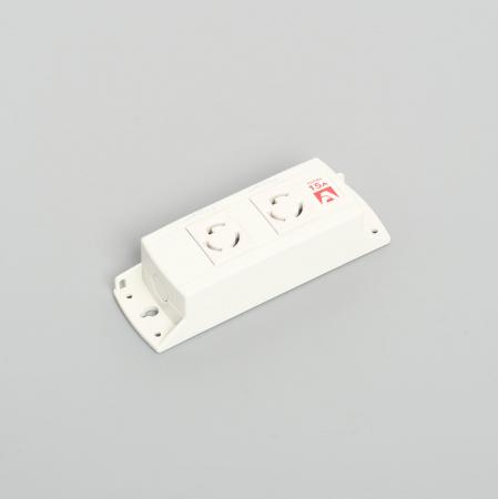KU1060 アメリカン電機 新品 OAタップ 2口 コード無 接地形2P 15A 125V ＜引掛形 NEMA規格 L5-15＞