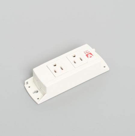 KU1090 アメリカン電機 平刃形 OAタップ2ケ口 コ-ドナシ 接地2P 15A 125V