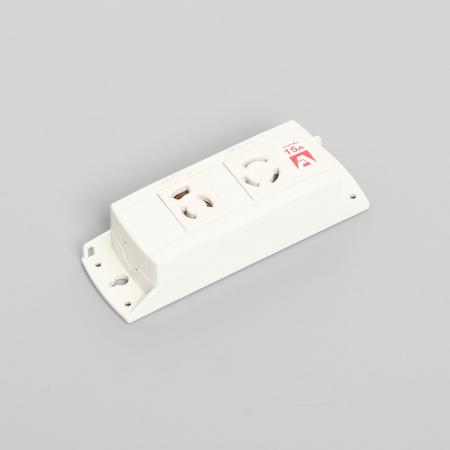 KU1100 アメリカン電機 コンビ OAタップ2ケ口 コ-ドナシ 接地2P 15A 125V
