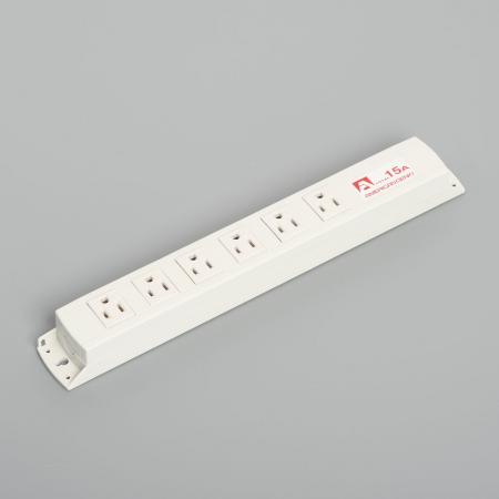 KU1230 アメリカン電機 新品 平刃形 OAタップ6ケ口 コ-ドナシ 接地2P 15A 125V
