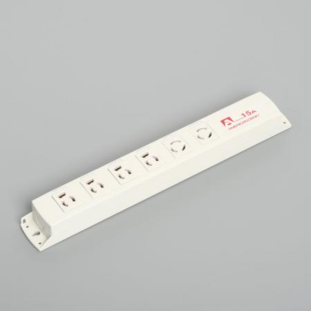 KU1240 アメリカン電機 コンビ OAタップ6ケ口 コ-ドナシ 接地2P 15A 125V