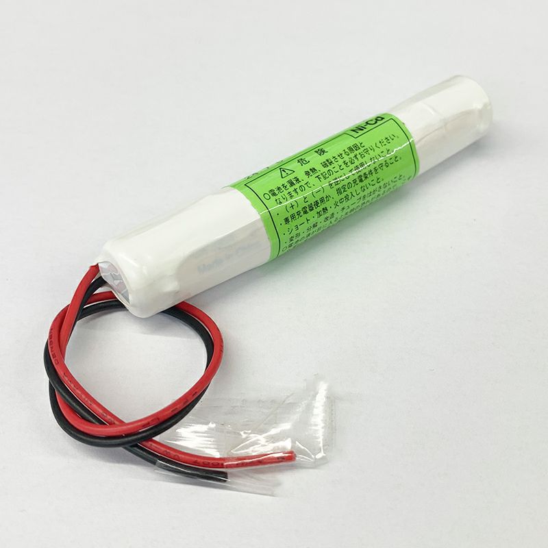 3.6V300ｍAh 組電池 1H3V型 N300AAK リード線のみ（150mm） D303-2/3AA-1H3V-CX