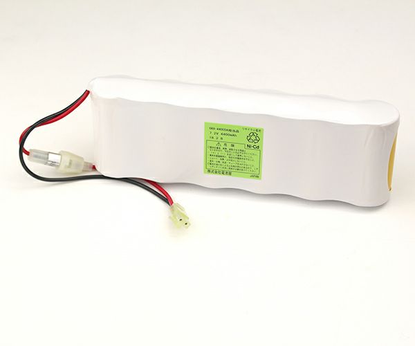 6KR-4400DA相当品(同等品) 電池屋製新品 コネクター付 SANYO製相当品 組電池製作バッテリー JFEアドバンテック KH型クレーンスケール用