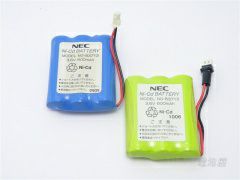 NG-83713相当品 1個 NEC終了品相当 組電池製作バッテリー 3.6V600mAh コネクター付 (3N-600AACL相当品)