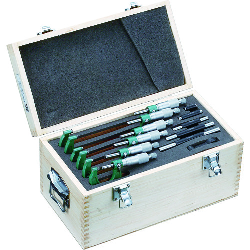 MC105-150ST SK 標準外側マイクロメータセット 6セット 測定範囲0~150mm【発注単位:1】