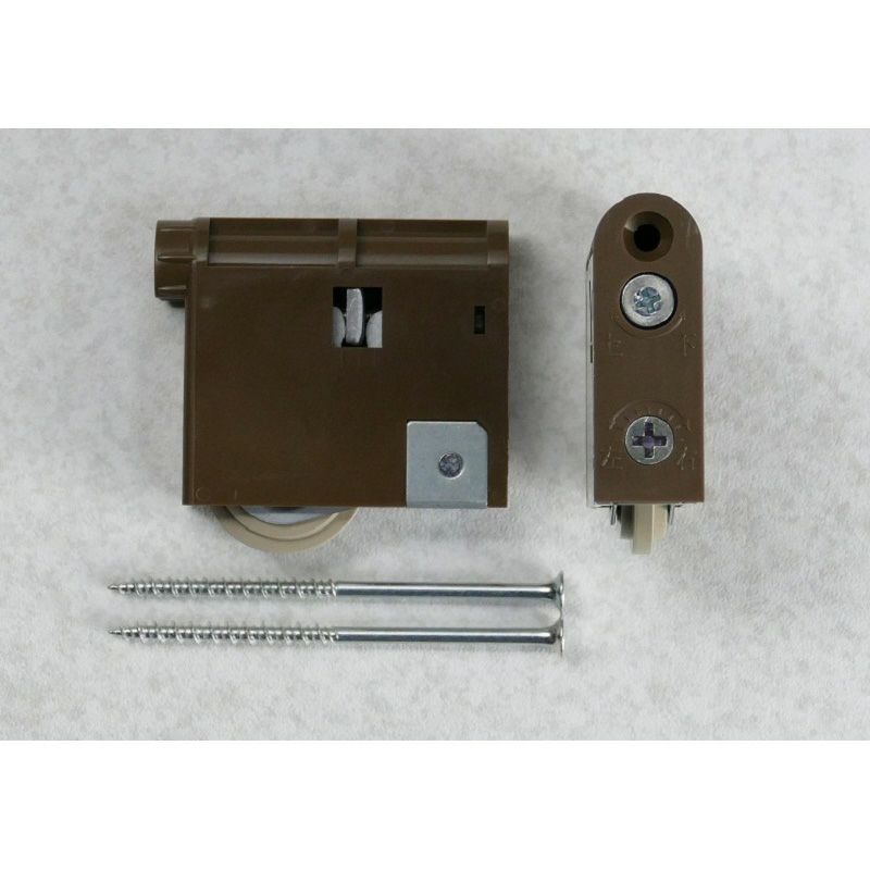 MJB907K1 【2個入】パナソニック 内装引戸用Y戸車 ダークブラウン 【 新品 純正品 】  内装・収納 内装ドア 引戸 用 戸車 MJB907K1 【全国一律送料450円】