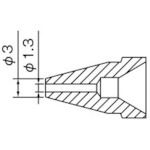 N61-09 白光 ノズル 1.3MM【発注単位:1】