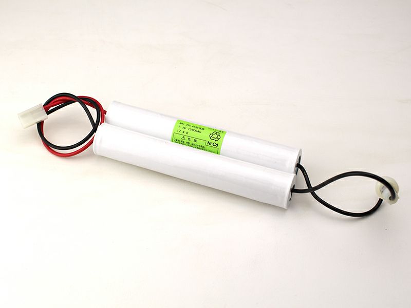 NR1.2SC-6L 相当品 日本電池(GS)製相当品 組電池製作バッテリー 7.2V1200mAh コネクター付き