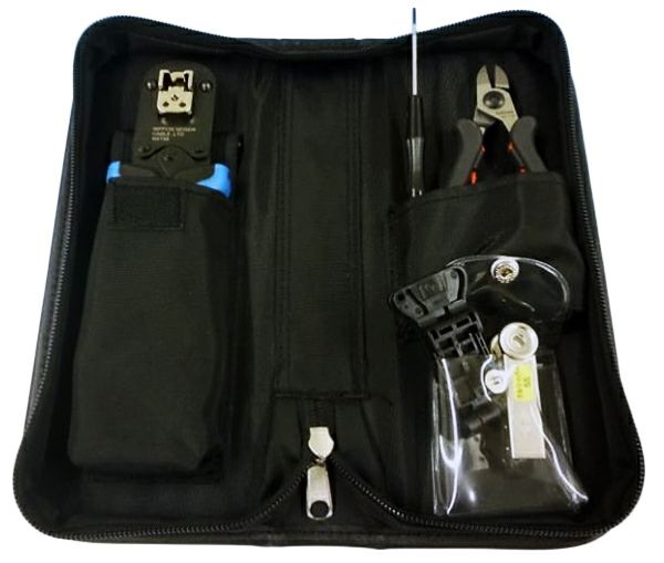NST88KIT-JS 日本製線 新品 LANケーブルのモジュラープラグ圧着に便利な工具キット(ジャケッパS同梱版)