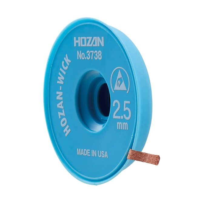No3738 ホーザン 新品 ハンダ吸取線(2.5mm×1.5m) HOZAN