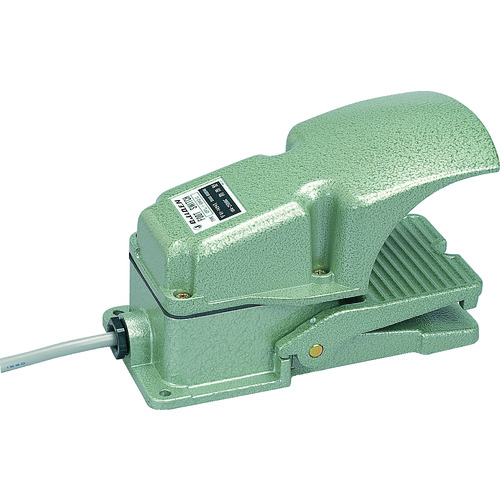 OFL-1-SM2C オジデン フットスイッチ 産業用防雨形・保護カバー付 定格6A-250VAC【発注単位:1】