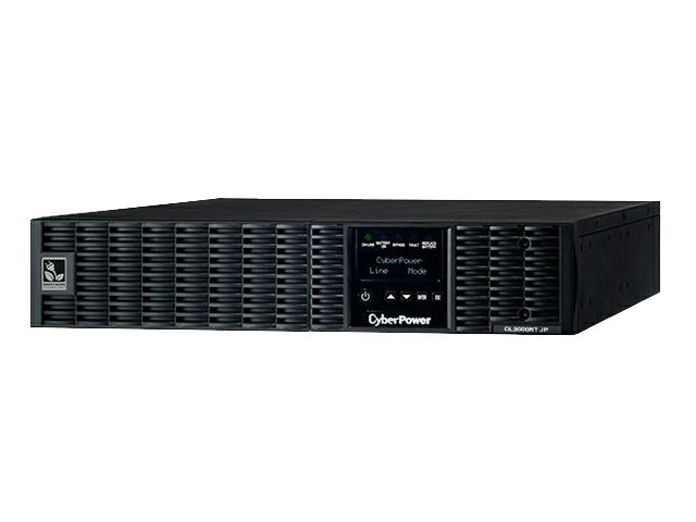 OL3000RT JP CyberPower(サイバーパワー) 3000VA/2160W 正弦波 常時インバーター ラック2U/タワー兼用 【製品保証:3年先出しセンドバック】