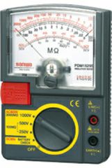 PDM1529S 絶縁抵抗計/小型3レンジ式 / アナログ 三和電気計器