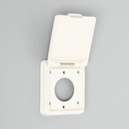 PLC41W アメリカン電機 防水パネルリフトカバー パネルコンセント用 大穴