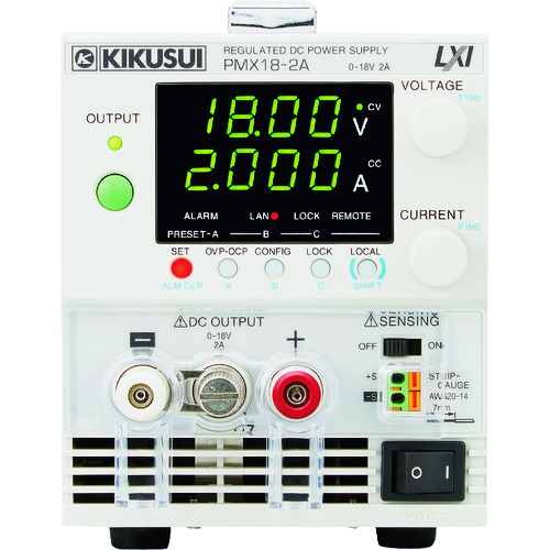 PMX18-5A 菊水電子 コンパクト直流安定化電源 PMXーAシリーズ【発注単位:1】