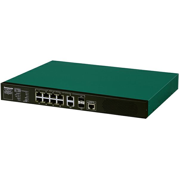 XG-M8TPoE+ パナソニック PN83089B5 全ポートギガ・アップリンク10ギガ レイヤ2 PoE給電スイッチングハブ 8ポート<5年先出しセンドバック保守バンドル品>