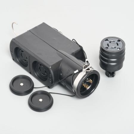 PRZ-4-160 アメリカン電機 引掛形 携帯用電源函 接地3P 20A 250V