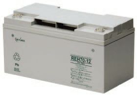 【2026年5月10日現在で納期約5ヶ月】REH40-12 GSユアサ製 制御弁式鉛蓄電池 12V40Ah/10h REHシリーズ<メーカー直送代引不可>※受注品のため注文後のキャンセル不可