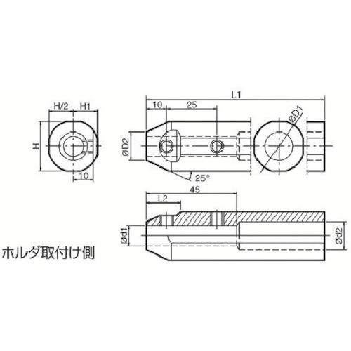 SHA12250-135 京セラ ボーリングバー用スリーブ SHA【発注単位:1】