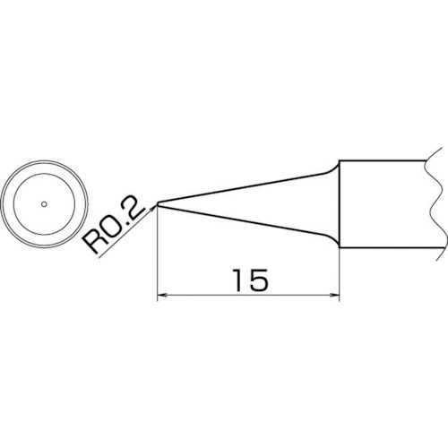 T20-BL 白光 こて先 BL型【発注単位:1】