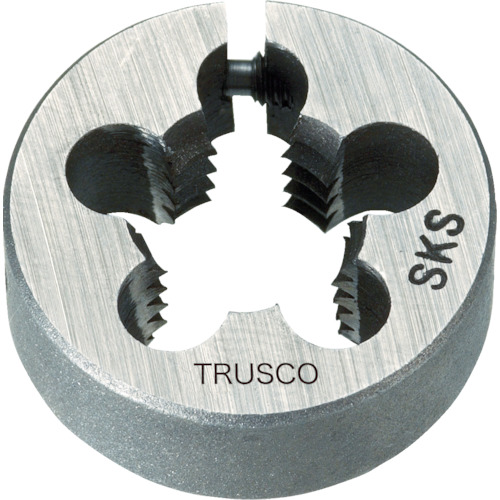 T38D-16X20 トラスコ中山 TRUSCO 丸ダイス 38径 M16×2.0 (SKS)【発注単位:1】