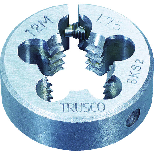 T50D-22X25 トラスコ中山 TRUSCO 丸ダイス 50径 M22×2.5 (SKS)【発注単位:1】
