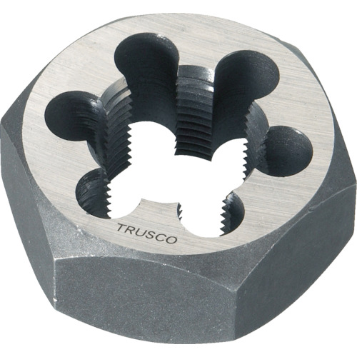 TD6-22X25 トラスコ中山 TRUSCO 六角サラエナットダイス 並目 M22X2.5【発注単位:1】