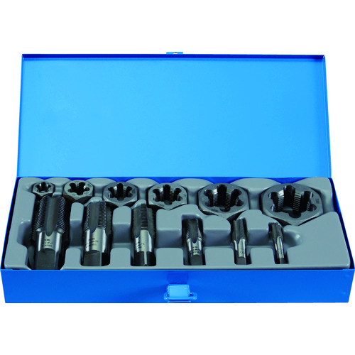 THDT-PFSET トラスコ中山 TRUSCO 管用タップ、六角サラエナットダイスPFねじセット【発注単位:1】