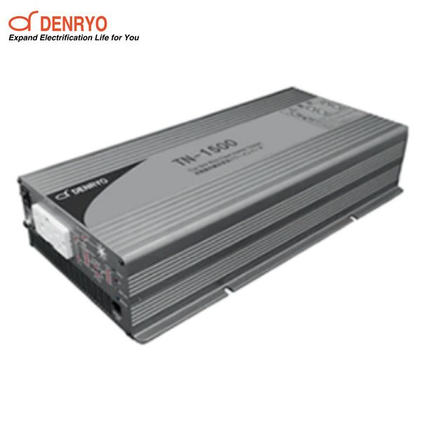 TN-1500-112A DC-AC正弦波パワーインバータ 電菱 ( DENRYO ) TNシリーズ 3000Wの高いサージ電力 連続出力1500W 定格入力電圧12Vdc
