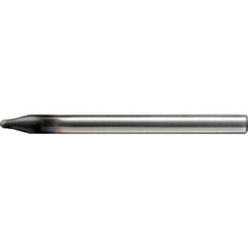 UDCBH2020-0140 ユニオンツール 超硬合金・硬脆材加工用2枚刃ハイスピードボールエンドミル R1×刃長1.4×全長50×シャンク径4【発注単位:1】