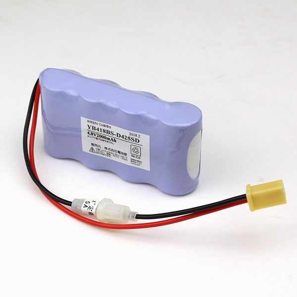 YB-418B 相当品(同等品) ユアサ相当品 4.8V2000mAh S型 コネクター付