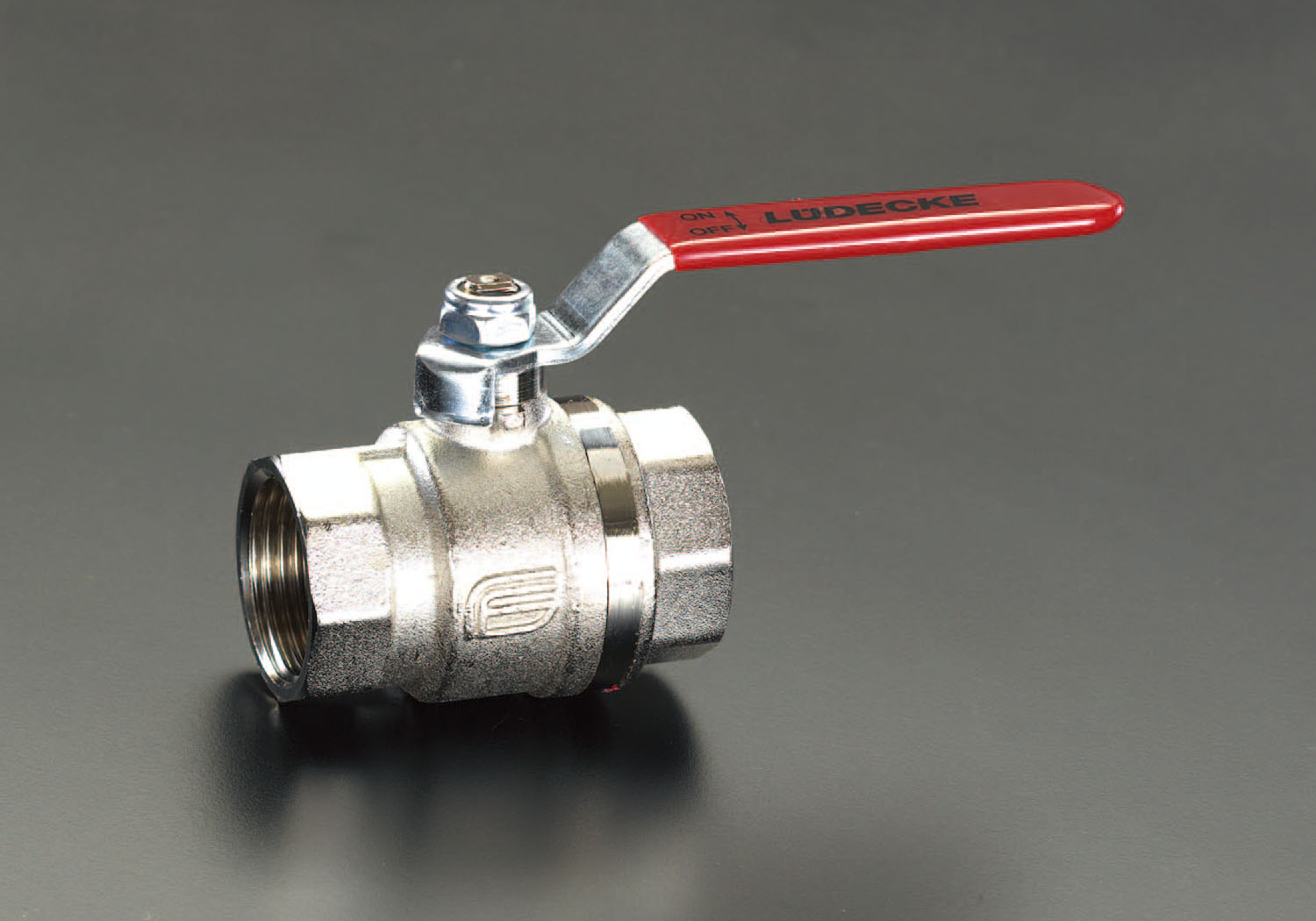 EA470A-2 エスコ G 1/4" ボールバルブ(フルボア)