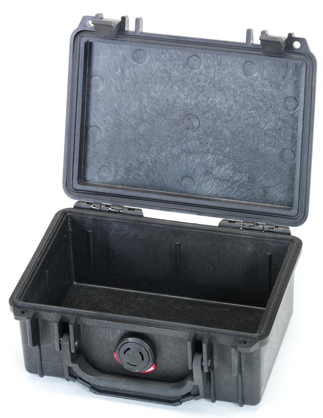 EA657-115NF エスコ 211x147x 95mm/内寸 防水ケース(黒/ウレタン無) (PELICANPRODUCTS 1150NF)
