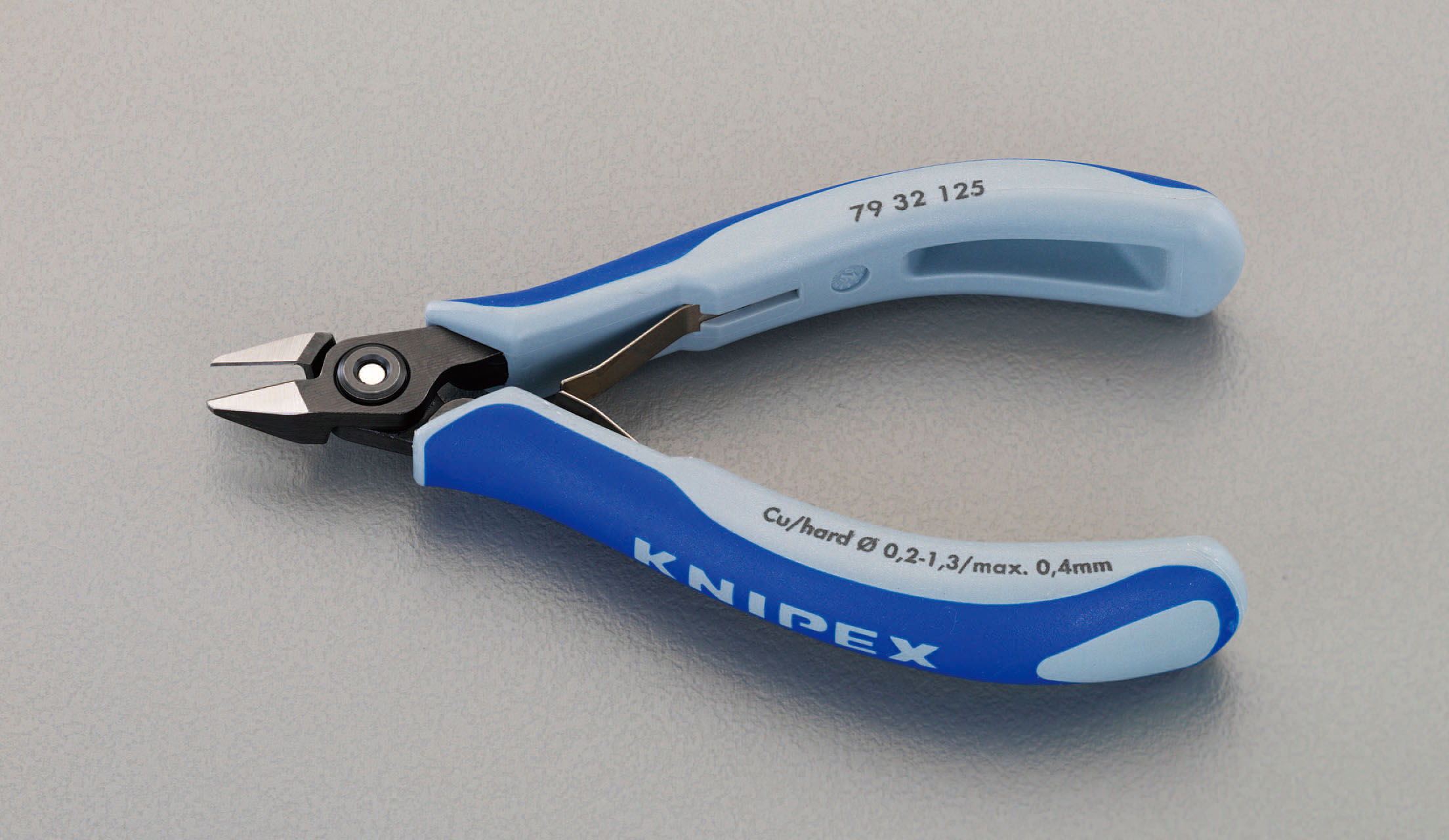 EA535KG-5 エスコ 125mm 精密用ニッパー(グリップ・バネ付) (KNIPEX(クニペックス) 7932125)