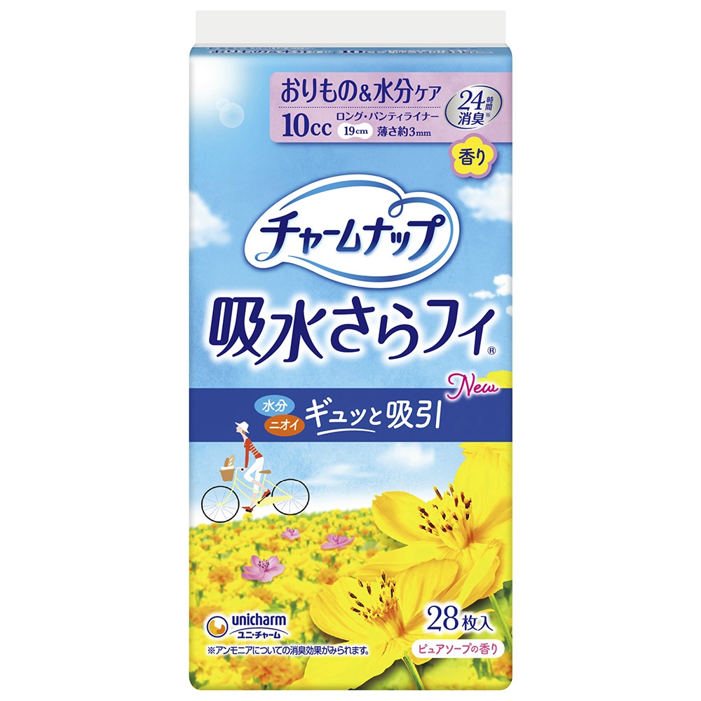 医薬部外品 純正品 吸水さらフイロングパンティライナー香り28枚 4903111554201【単品販売。ケース販売ではございません。】