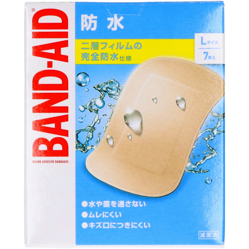 ジョンソン・エンド・ジョンソン 純正品 バンドエイド 防水 Lサイズ 7枚 4901730230278【単品販売。ケース販売ではございません。】