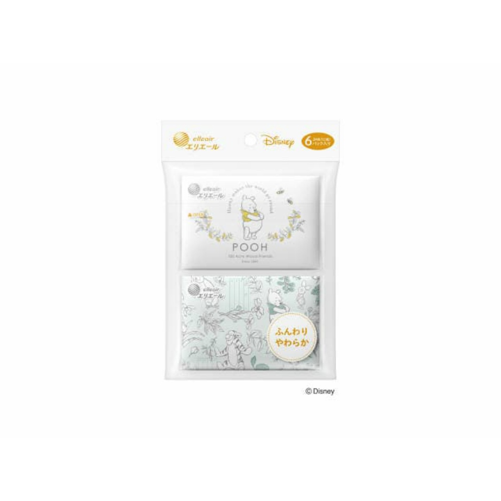 大王製紙 純正品 エリエール ディズニーデザインポケット12W6P(カジュアル) 4902011824797【単品販売。ケース販売ではございません。】