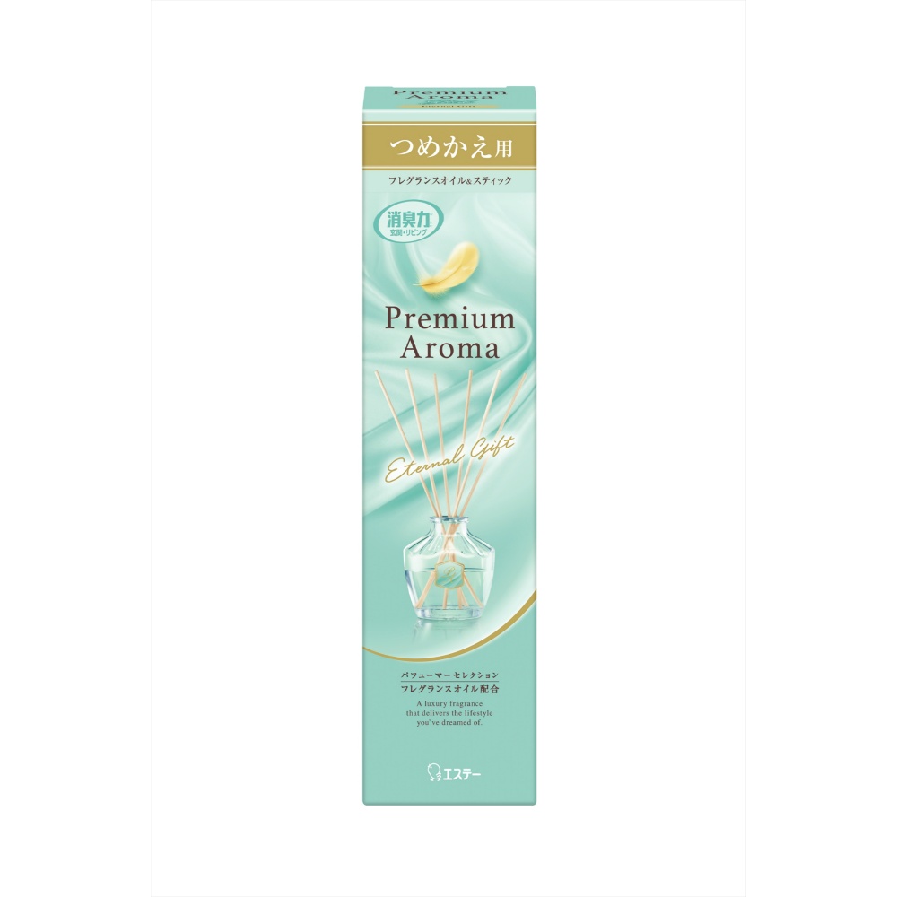 エステー 純正品 お部屋の消臭力 Premium Aroma Stick 詰替 エターナルギフト 4901070130917【単品販売。ケース販売ではございません。】