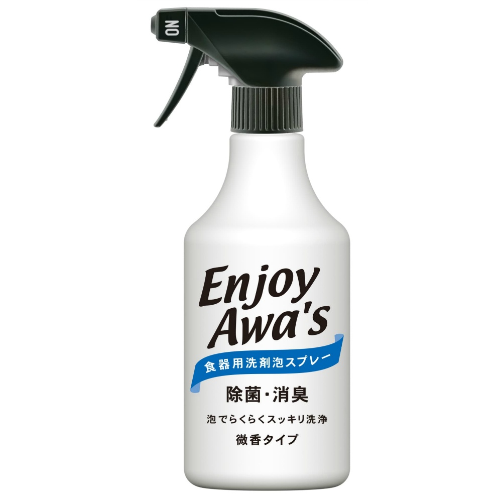 ロケット石鹸 純正品 エンジョイアワーズ食器洗剤泡スプレー 本体 4903367306302【単品販売。ケース販売ではございません。】