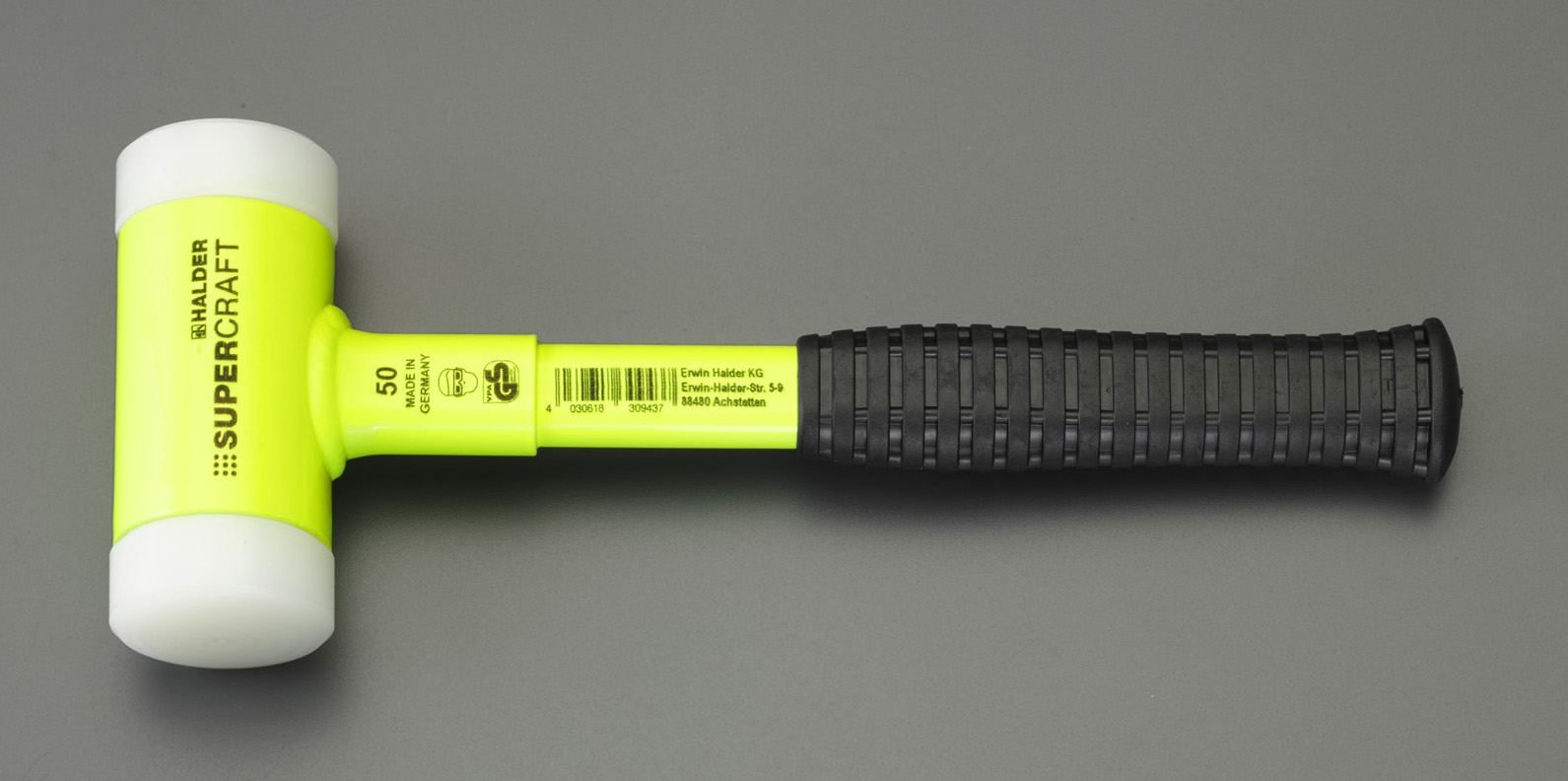 EA575HL-3 エスコ 1150g/50mm 無反動ハンマー(蛍光色) (HALDER(ハルダー) 3377.150)