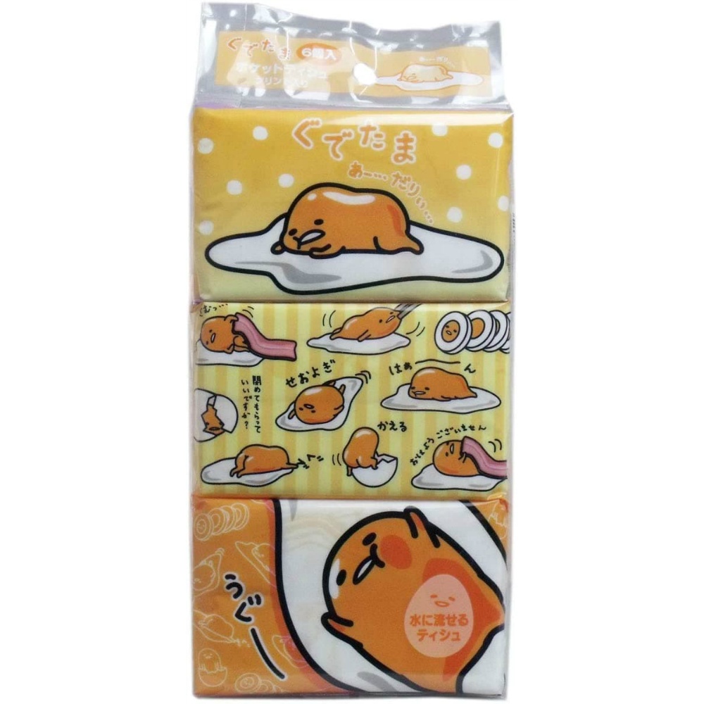 ハヤシ商事 純正品 ぐでたまミニ6P 4977033114812【単品販売。ケース販売ではございません。】