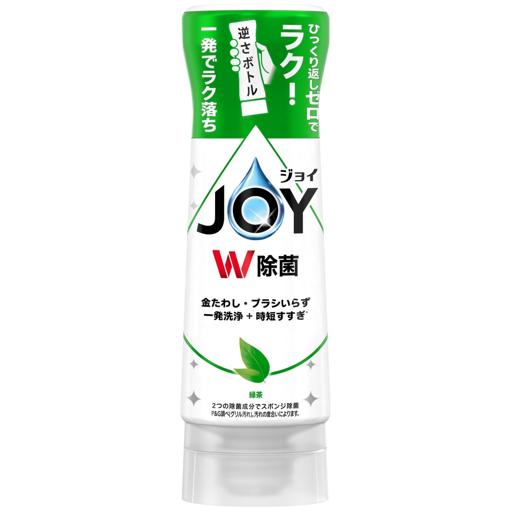 P&G 純正品 除菌ジョイコンパクト 緑茶の香り 逆さボトル 4987176118295【単品販売。ケース販売ではございません。】